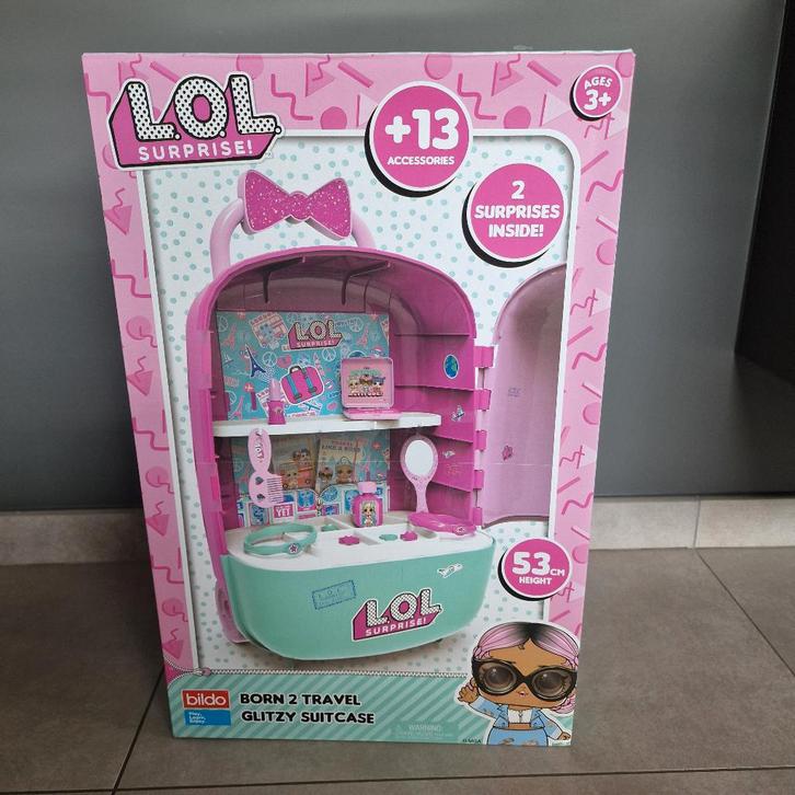 L.O.L. Surprise! Travel Suitcase, Kinderen en Baby's, Speelgoed | Poppenhuizen, Nieuw, Poppenhuis, Ophalen of Verzenden