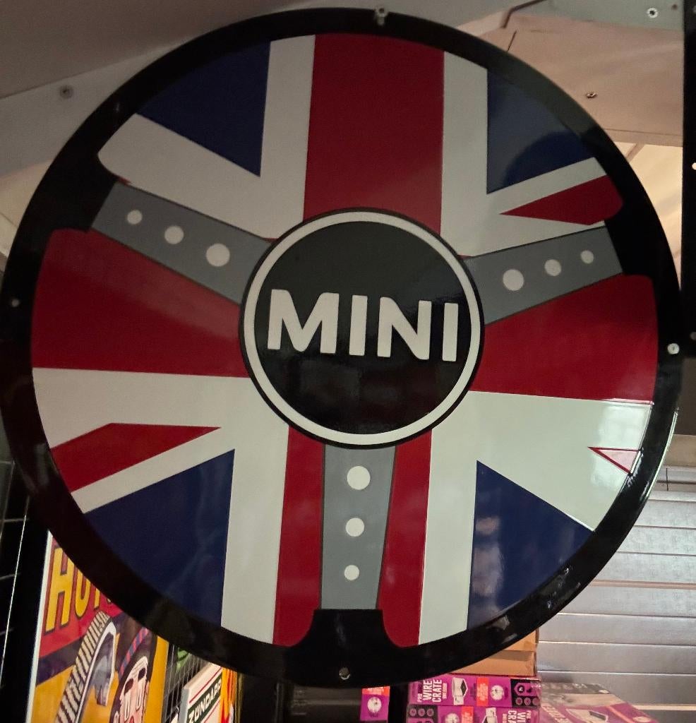 emaille reclamebord mini, Ophalen of Verzenden, Nieuw, Reclamebord