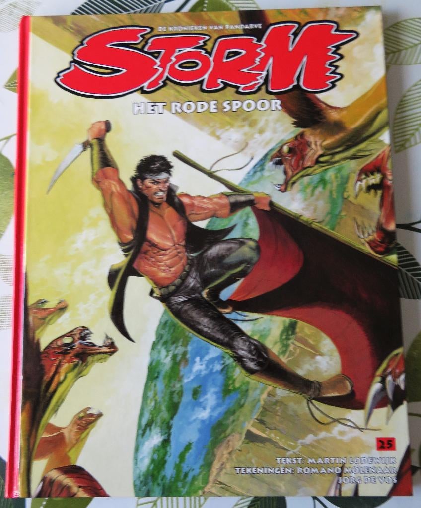 Storm 25 Het rode spoor HC, Ophalen of Verzenden, Nieuw