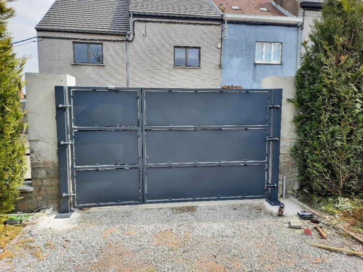 Portail, Tuin en Terras, Tuinpoorten, Nieuw, Draaipoort, Staal, 200 cm of meer, 200 cm of meer, Ophalen