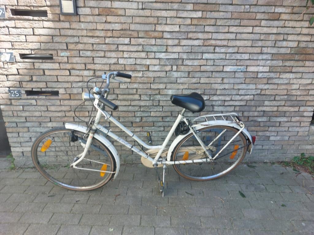 Op te knappen fiets, Ophalen