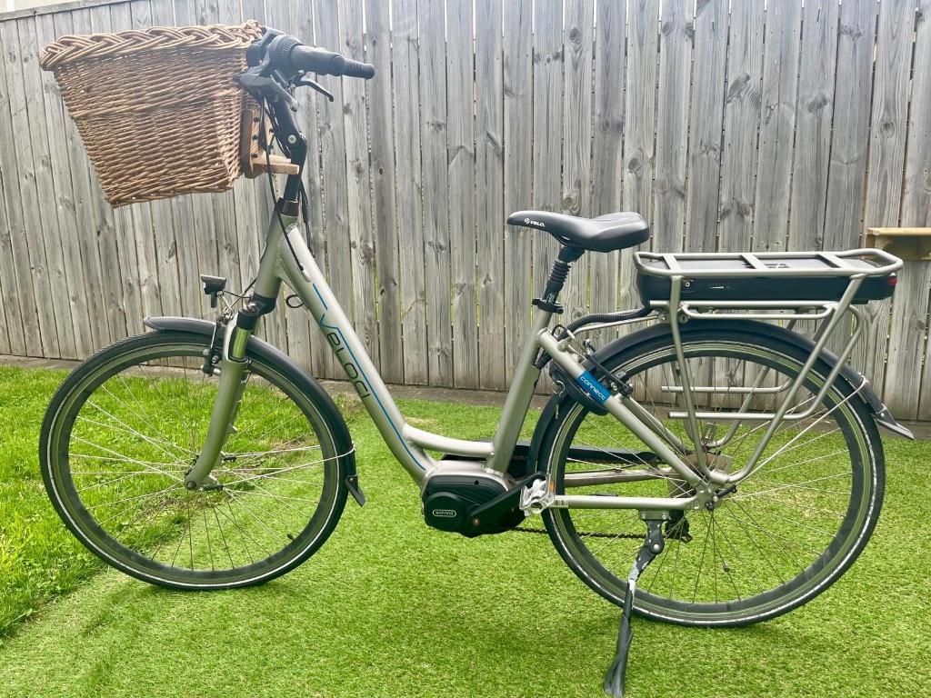 Veloci elektrische fiets – goede staat – batterij vervangen, Enlèvement, Utilisé, 30 à 50 km par batterie, Autres marques