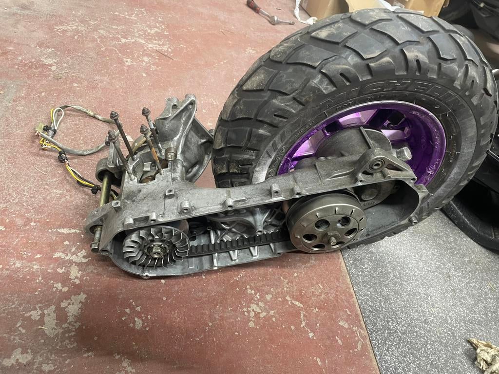 Mbk booster blok, Ophalen