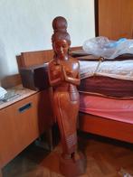 houten beeld, Ophalen