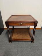bijzettafeltje  met schuif 150 euro per stuk, Huis en Inrichting, Ophalen, Vierkant, Hout