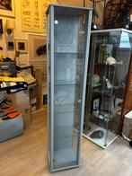 Vitrinekast grijs, Huis en Inrichting, Ophalen, Zo goed als nieuw