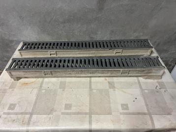 Betonnen afvoergoten beschikbaar voor biedingen