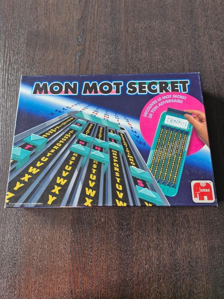 Jeu de société "Mon mot secret", 1 ou 2 joueurs, Enlèvement, Utilisé, Jumbo
