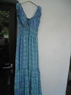 Robe longue turquoise Luna Llena (T: L/42), Luna Llena, Taille 38/40 (M), Bleu, Sous le genou