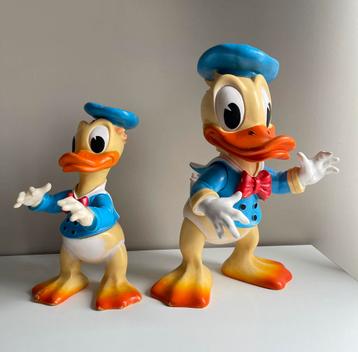 Vintage Jaren ‘60 Disney Donald Duck Rubber Figuur