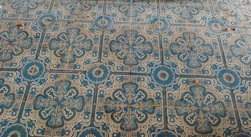 Vintage vloertegels, Doe-het-zelf en Bouw, Tegels, Zo goed als nieuw, Vloertegels, Keramiek, Ophalen