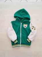 Gilet zippé polaire style Baseball- taille 98/104cm - capuch, Ophalen of Verzenden, Gebruikt, Jongen, Trui of Vest
