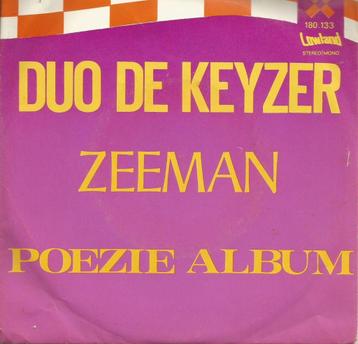 Duo De Keyzer - Poezie album / Zeeman beschikbaar voor biedingen