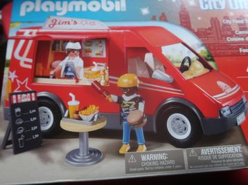 playmobil foodtruck nieuw beschikbaar voor biedingen