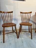 2 spijlenstoelen, Ophalen, Gebruikt, Twee