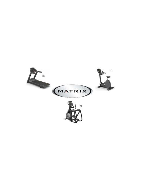 Matrix Cardio Set | Loopband T3x|Upright Bike|Crosstrainer, Sport en Fitness, Fitnessmaterialen, Zo goed als nieuw, Overige typen