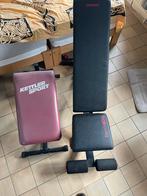 Een trainingsbank en een ab-Romeinse stoel, Sport en Fitness, Fitnessmaterialen, Gebruikt