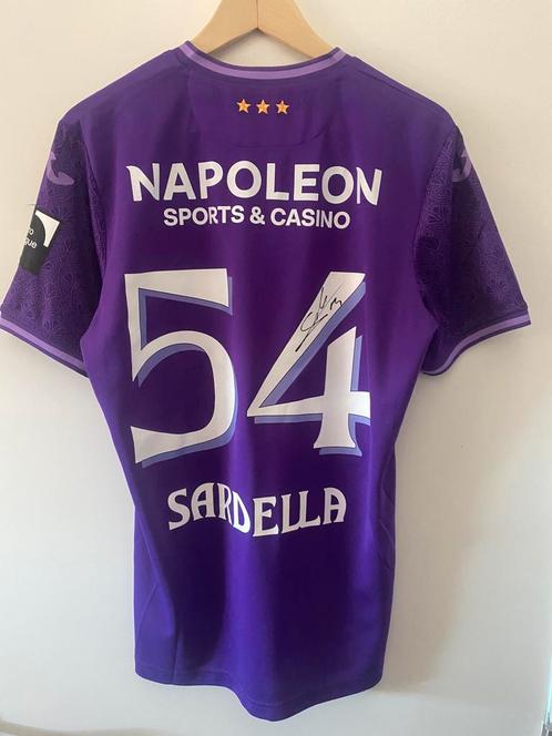 Matchworn Sardella shirt, Verzamelen, Sportartikelen en Voetbal, Gebruikt, Shirt, Ophalen of Verzenden