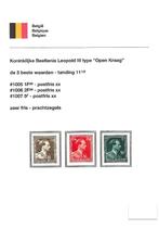 OCB 1005-1007 ** tanding 11 1/2, Postzegels en Munten, Postzegels | Europa | België, Ophalen of Verzenden, Zonder stempel, Postfris