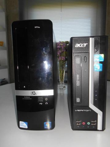 desktop HP & Acer