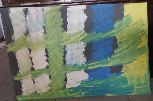 Ritme akkoord, Antiek en Kunst, Kunst | Schilderijen | Abstract, Verzenden