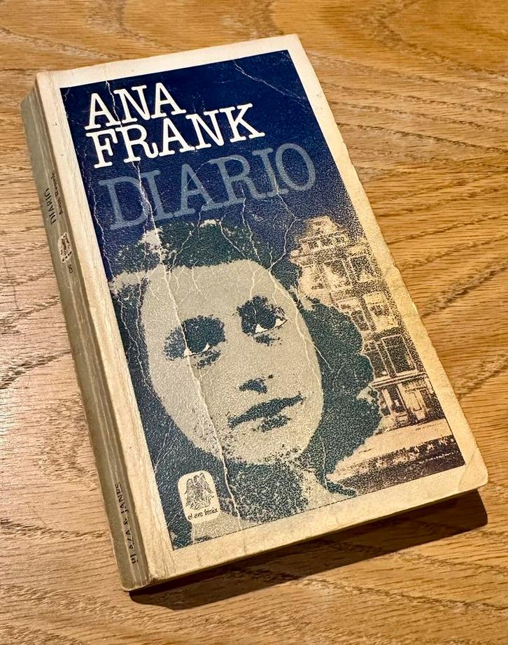 Ana Frank boek - Diario (Spaanse versie), Boeken, Taal | Spaans, Gelezen, Non-fictie, Ophalen of Verzenden