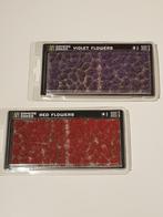 herbe pour joueurs, touffes de fleurs, violettes et rouges,, Enlèvement ou Envoi, Neuf, 1:50 ou moins, Diorama