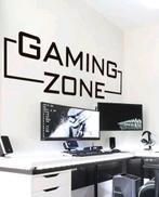 Wanddecoratie sticker 'Gaming Zone' 57x16cm (nieuw), Huis en Inrichting, Woonaccessoires | Wanddecoraties, Nieuw, Ophalen of Verzenden