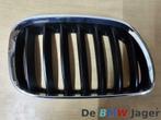 Grill rechts zwart met chroom BMW X5 E53 51137113734, Auto-onderdelen, Ophalen of Verzenden, Gebruikt, BMW