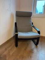 Ikea zetel - grijs/zwart, Huis en Inrichting, Fauteuils, Ophalen, Zo goed als nieuw