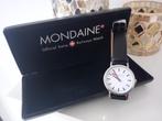 Mondaine dames horloge - Official Swiss Railway, Overige merken, Leer, Staal, Polshorloge