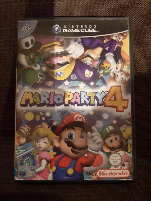 Nintendo Gamecube Mario Party 4 (compleet), Games en Spelcomputers, Games | Nintendo GameCube, Zo goed als nieuw, Ophalen of Verzenden