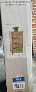 Houten opbergkastjes, Huis en Inrichting, Ophalen, Nieuw