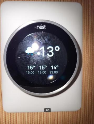 Google Nest thermostaat 3e generatie beschikbaar voor biedingen