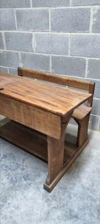 Origineel antieke schoolbank, Maison & Meubles, Bureaux, Enlèvement, Utilisé