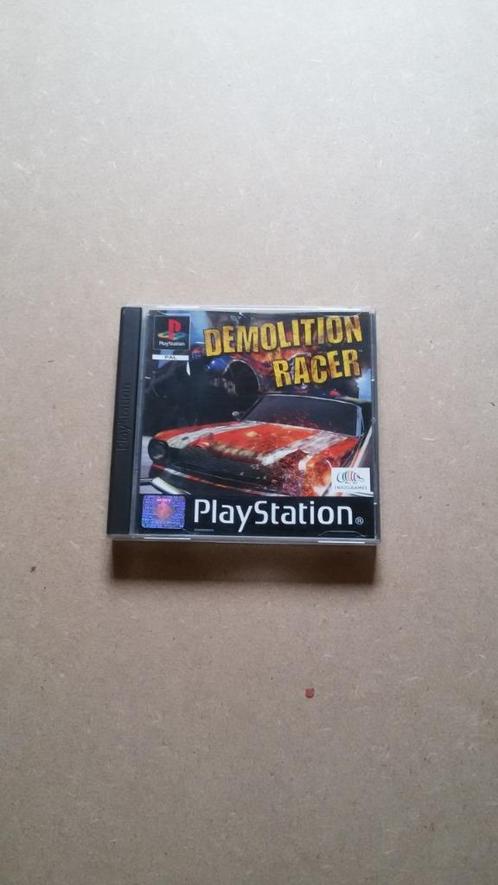 Ps1 game: Demolition racer, Games en Spelcomputers, Games | Sony PlayStation 1, Zo goed als nieuw, Racen en Vliegen, 2 spelers