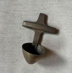 wo1 - Britse klem en beschermkap voor 18 Pdr - wijwatervatje, Verzamelen, Ophalen of Verzenden, Landmacht, Kunstobject