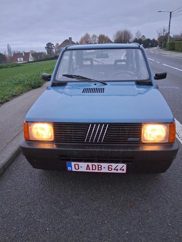 OLDTIMER / ANCETRE HISTORIQUE FIAT PANDA 750, Auto's, Fiat, Particulier, Panda, Benzine, Coupé, 3 deurs, Handgeschakeld, Blauw