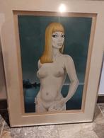 Gesigneerde litho van Labisse, Antiek en Kunst, Ophalen