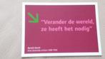 Postkaarten met CITATEN (3 stuks), Ophalen of Verzenden, Zo goed als nieuw