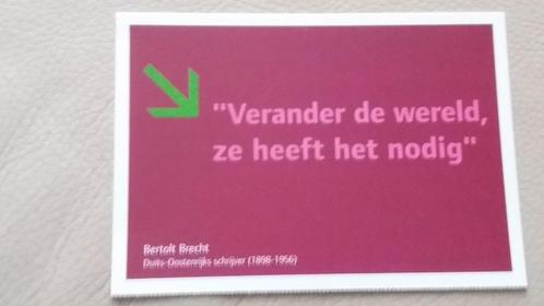 Postkaarten met CITATEN (3 stuks), Hobby en Vrije tijd, Overige Hobby en Vrije tijd, Zo goed als nieuw, Ophalen of Verzenden