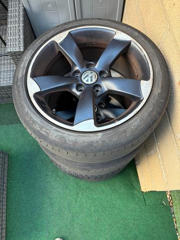 Jantes Vw 5x112, 17 pouces, Enlèvement, Utilisé, Jante(s)