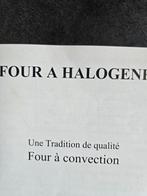 Four halogène à convection, Electroménager, Enlèvement