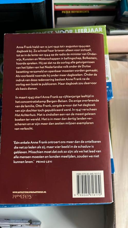 Anne Frank - Het achterhuis, Boeken, Biografieën, Zo goed als nieuw, Ophalen