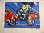 “Future”  Herman Brood 76/56 cm, Antiek en Kunst, Ophalen