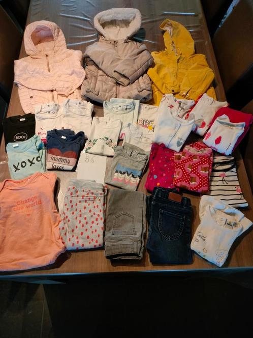 Pakket babykleding maat 86 meisje, Enfants & Bébés, Vêtements de bébé | Taille 86, Utilisé, Fille, Autres types, Enlèvement