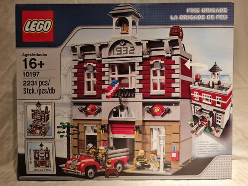 LEGO - Brandweer 10197, Kinderen en Baby's, Speelgoed | Duplo en Lego, Zo goed als nieuw, Lego, Complete set, Ophalen of Verzenden