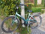 Meisjesfiets appelblauw zeegroen, Gebruikt, Batavus, Handrem, Ophalen
