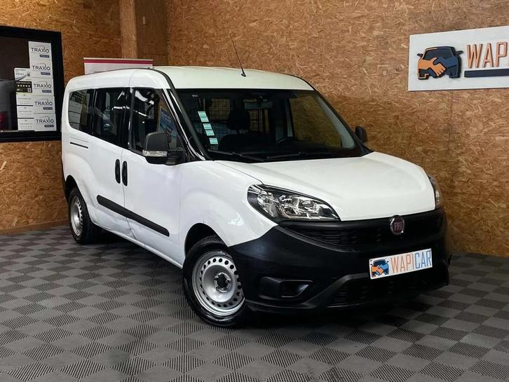 Fiat Doblò maxi 1.4i E6 UTILITAIRE (bj 2018), Auto's, Bestelwagens en Lichte vracht, Bedrijf, Te koop, ABS, Alarm, Bluetooth, Centrale vergrendeling