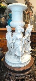 VOLKSTED biscuit beeld 19 eeuw,h 40 cm, Antiek en Kunst, Ophalen